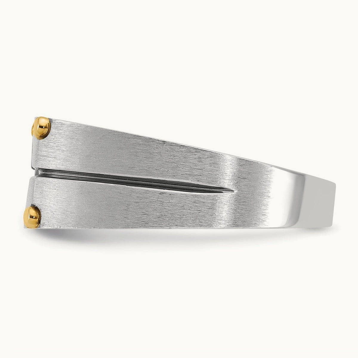 With Blk RH Men's Ring, 0.50 ct tw Lab-Grown Diamond