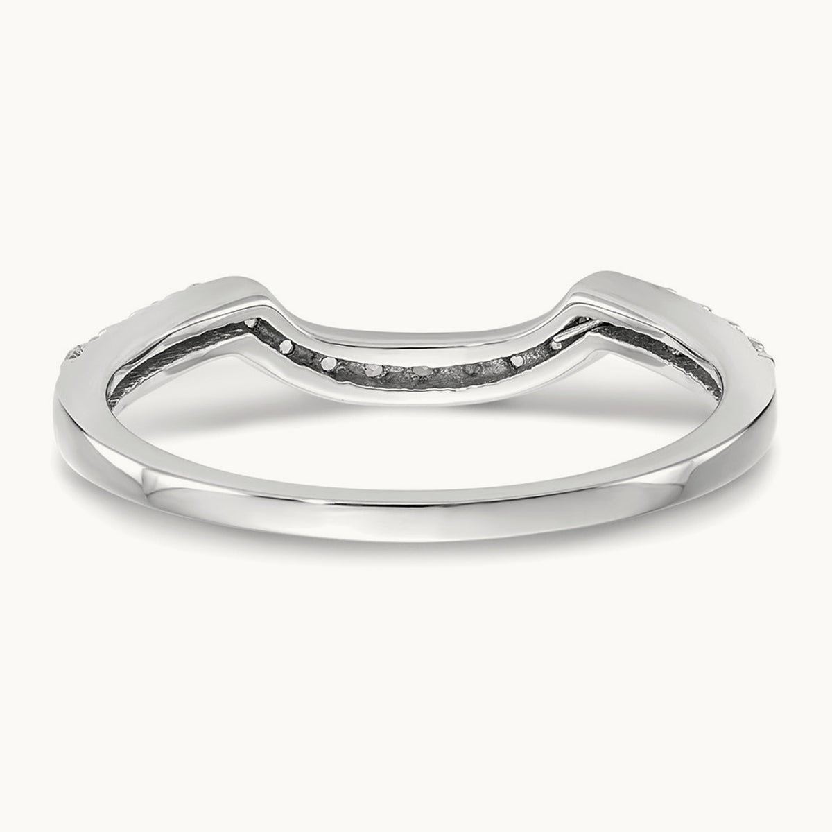Diamond Band, 14K White Gold