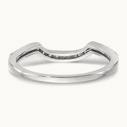 Diamond Band, 14K White Gold