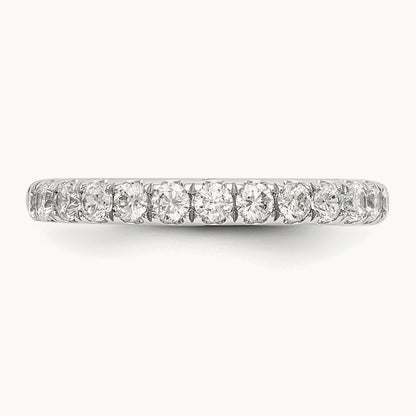 Wedding Band, 0.50-0.75 ct tw Lab-Grown Diamond — 3/4 ct, VS/SI (Great), 14K White Gold