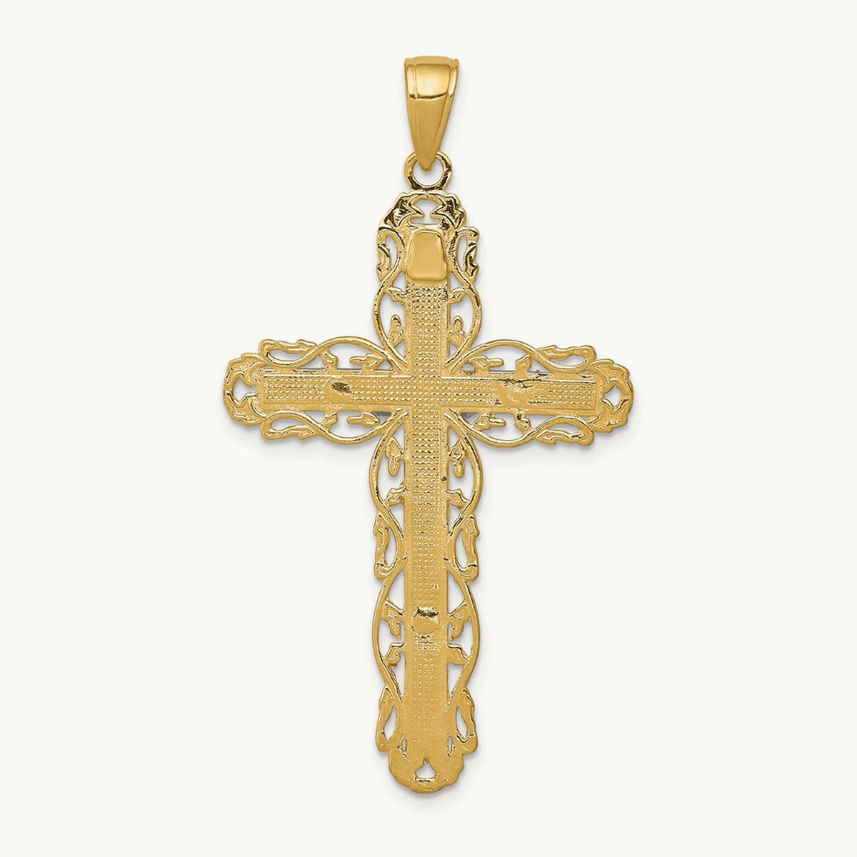 Crucifix Pendant, 14K