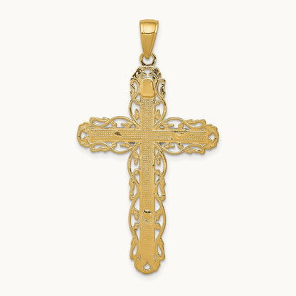Crucifix Pendant, 14K