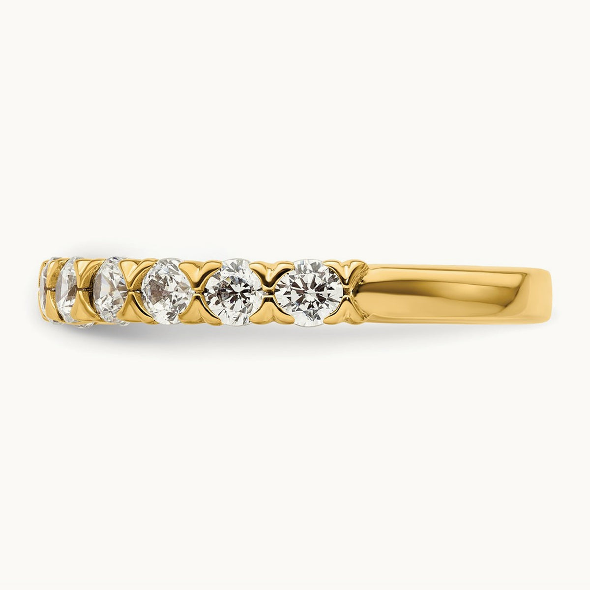 Wedding Band, 1.00 ct tw — 14K Yellow Gold