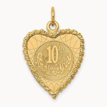 Happy 10th ANNIVERSARY Charm — photo set