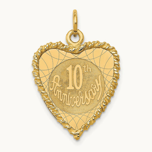 Happy 10th ANNIVERSARY Charm — photo set
