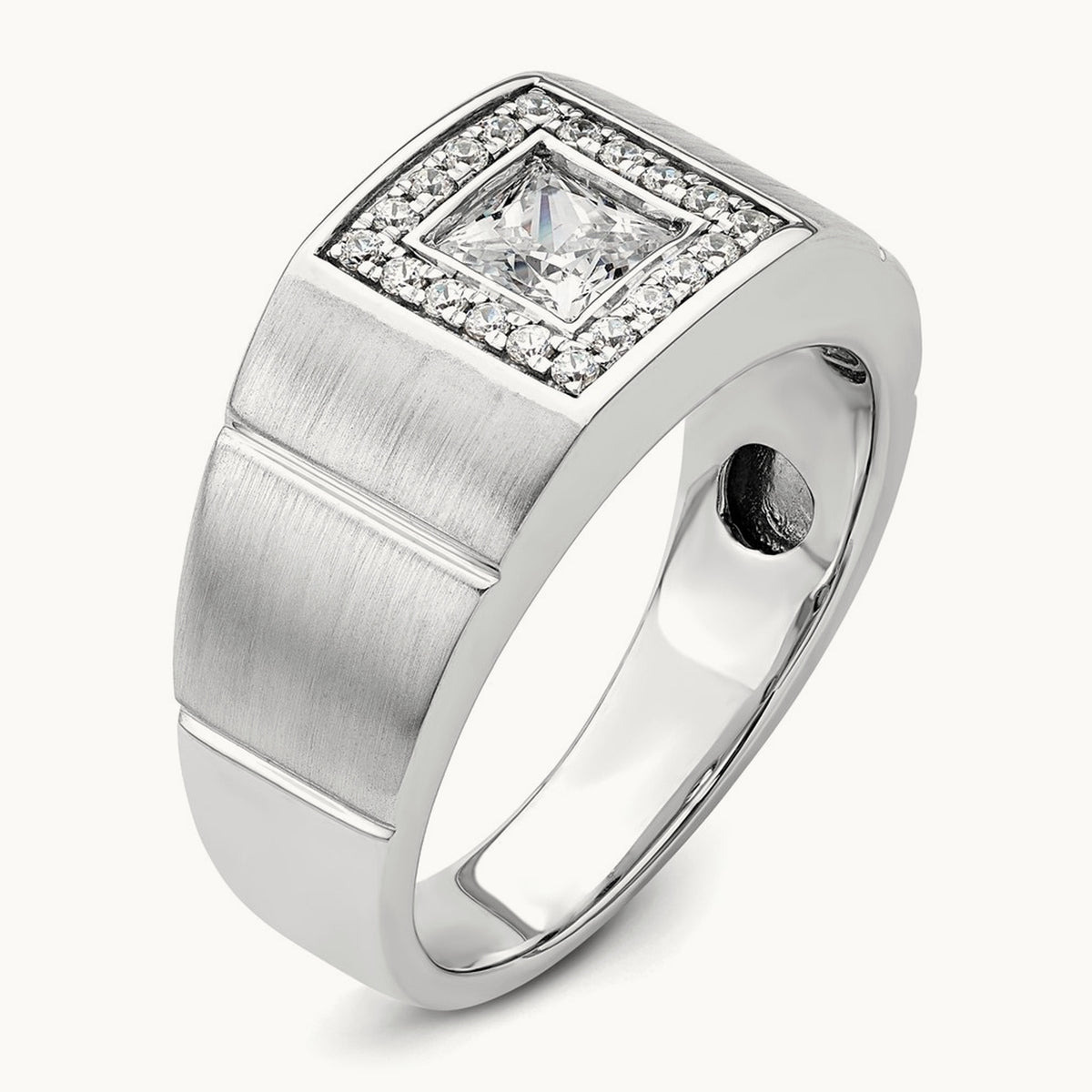 Men's Ring, 1.00 ct tw Lab-Grown Diamond