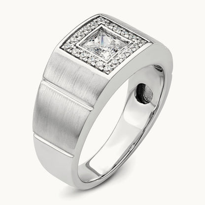 Men's Ring, 1.00 ct tw Lab-Grown Diamond