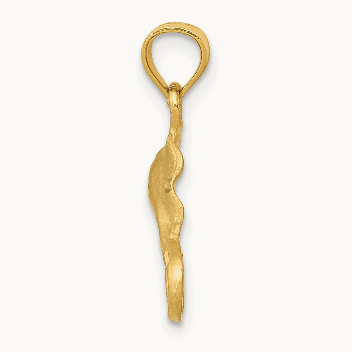 Stingray Pendant, 14K