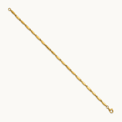 Polished Fancy Link Bracelet — photo set