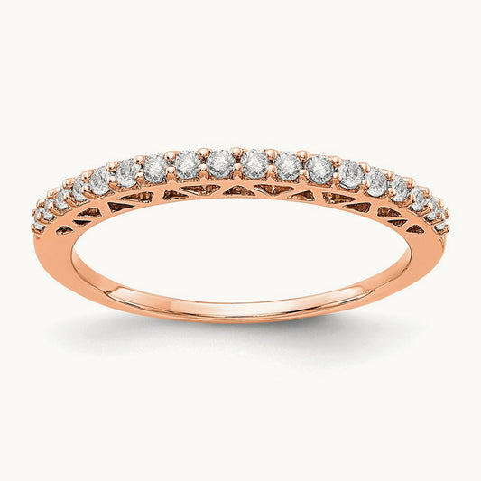 Polished Diamond Band — photo set