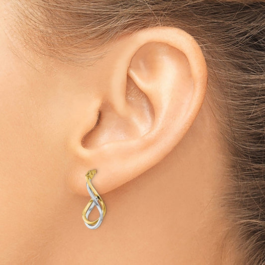 Twisted Hoop Earrings — photo set