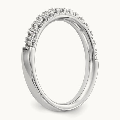 Diamond Wedding Band, 14K White Gold