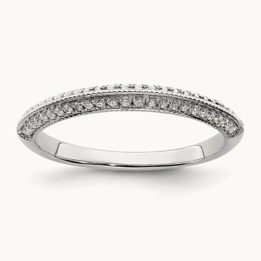 Complete Diamond Wedding Band — photo set