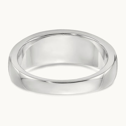 Diamond Men's Band, 14K White Gold