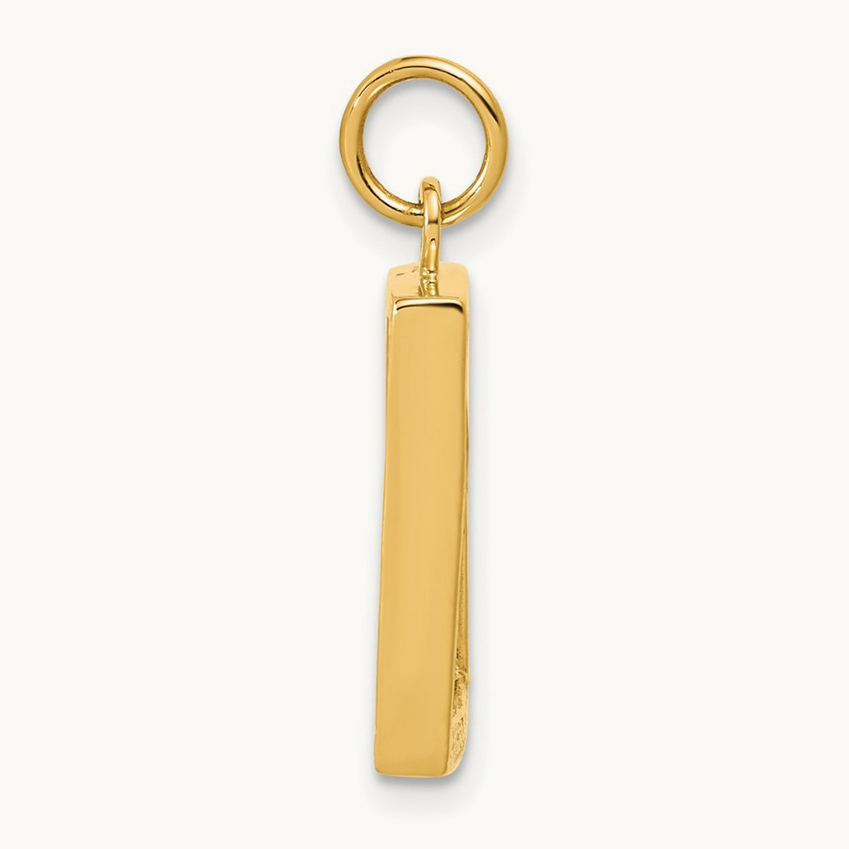 Small Picture Frame Pendant, 14K