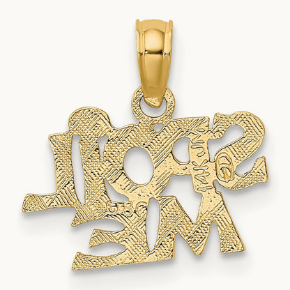 SPOIL ME Charm, 14K