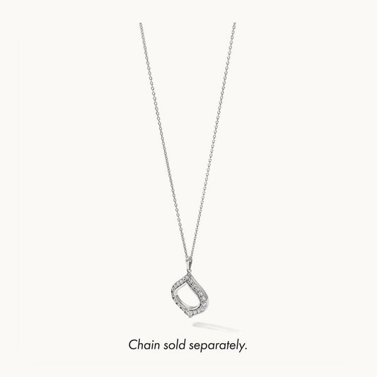 Teardrop Shape Pendant, 1.00 ct tw Lab-Grown Diamond