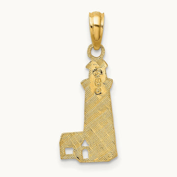 Lighthouse Charm, 14K