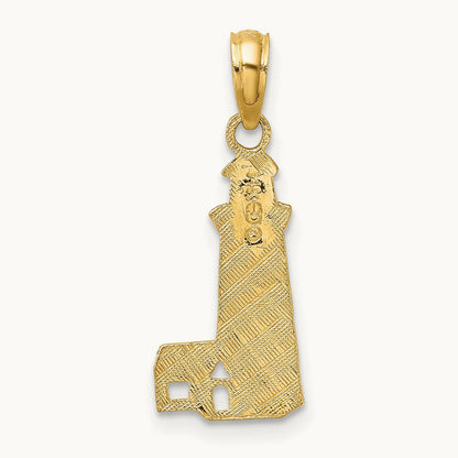 Lighthouse Charm, 14K