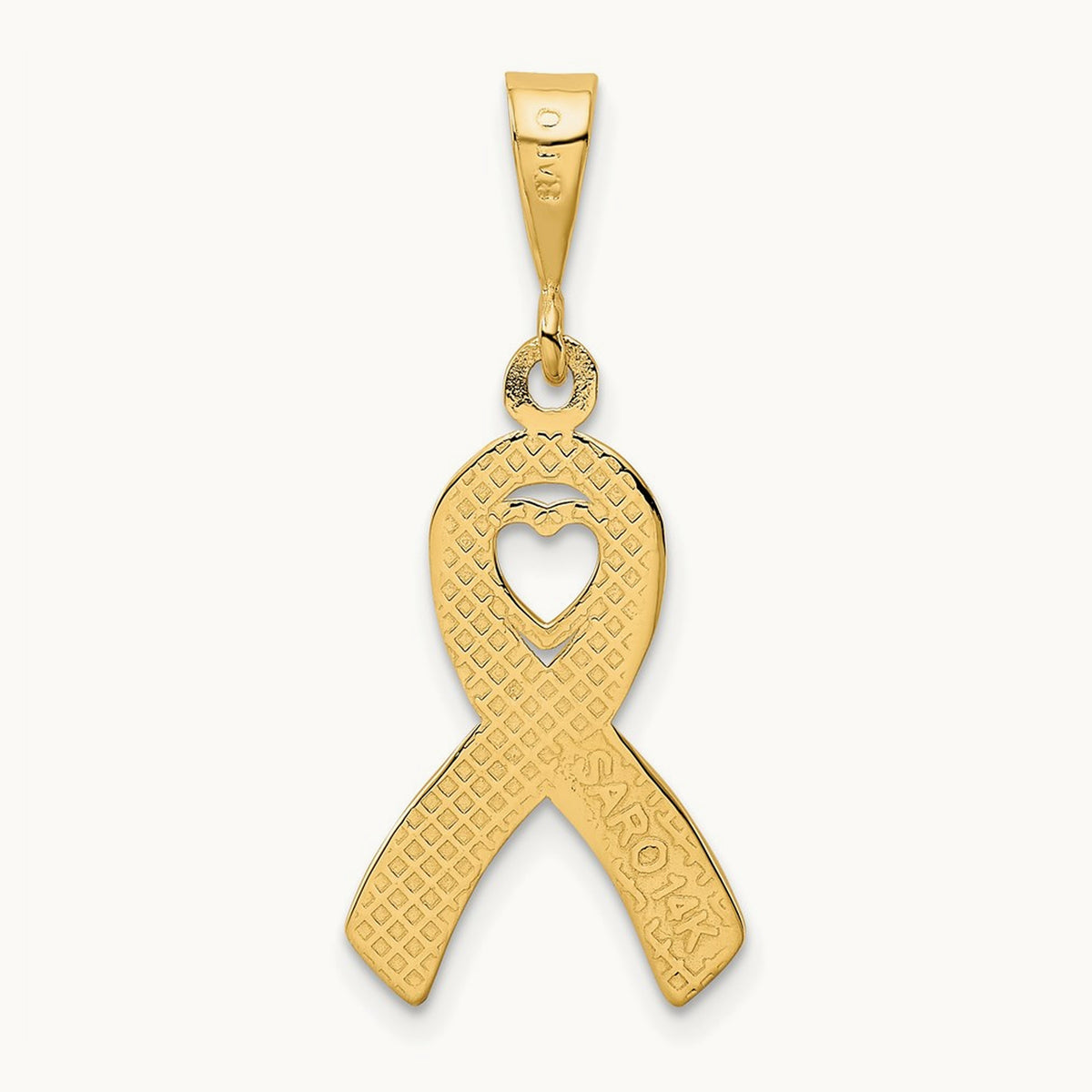 Heart In Awareness Pendant, 14K