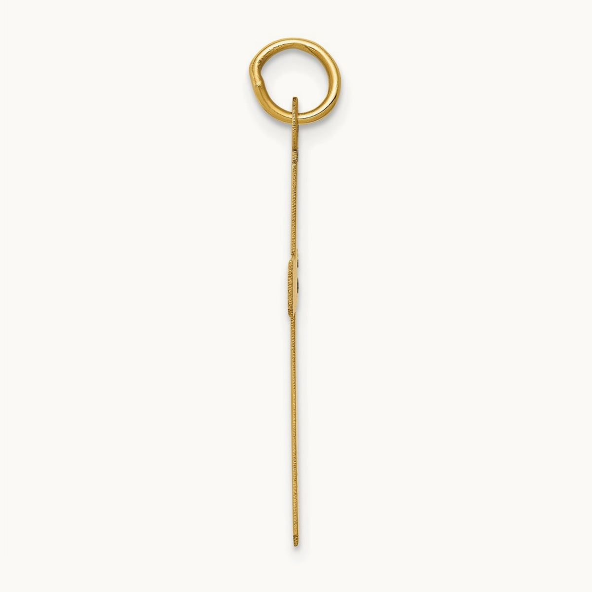 Polished Cross Pendant, 14K
