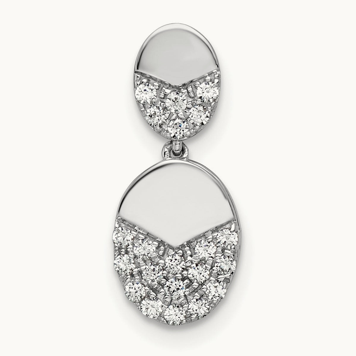 Dangle Chain Slide, 0.20 ct tw Lab-Grown Diamond