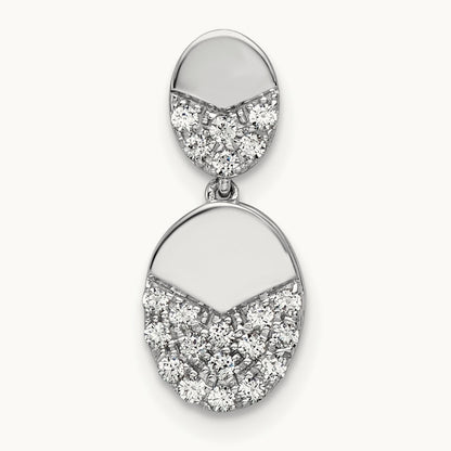 Dangle Chain Slide, 0.20 ct tw Lab-Grown Diamond