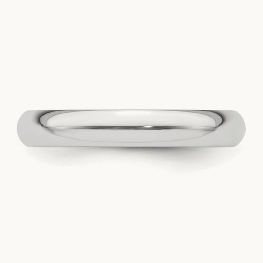 Half-Round Featherweight Band — 3mm