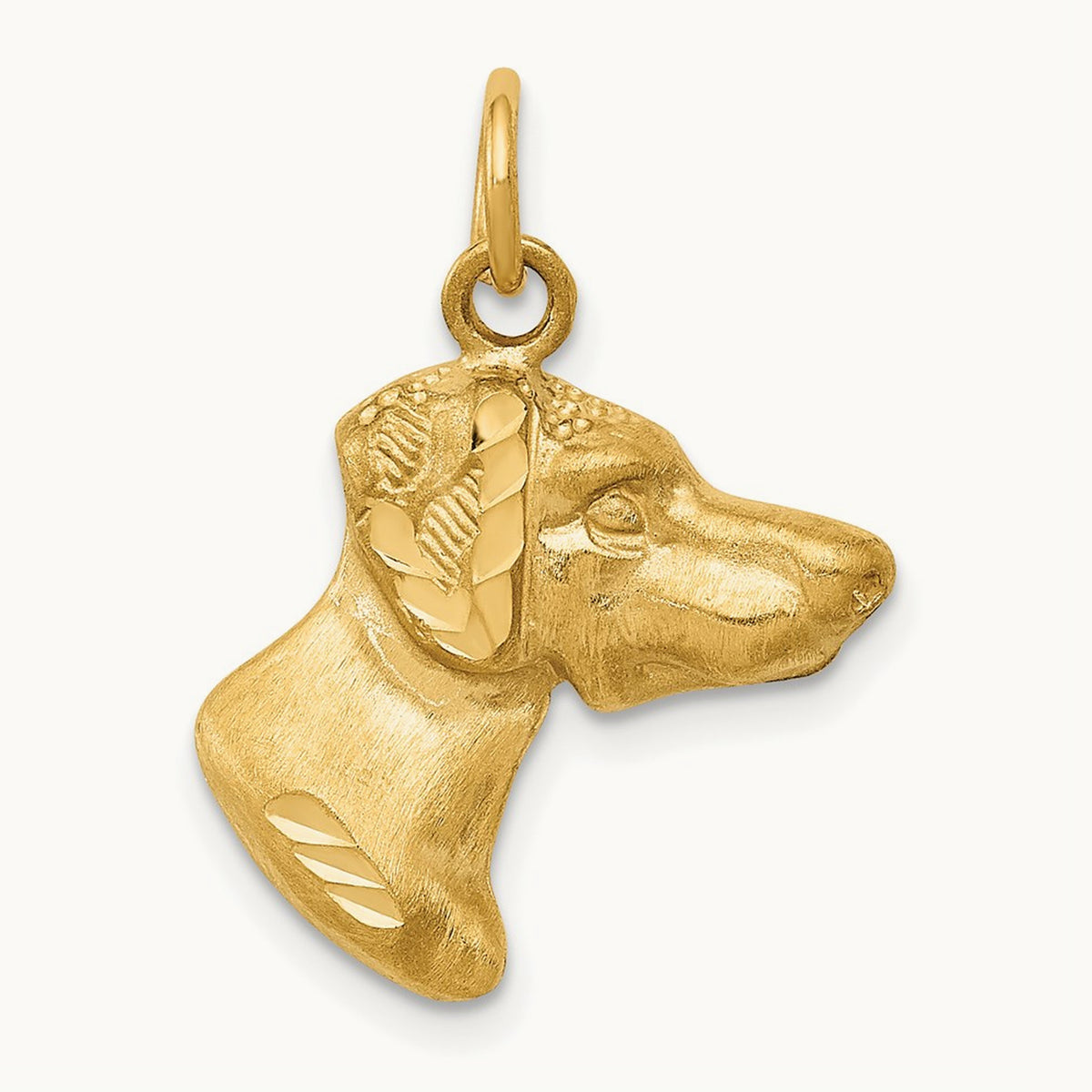 Dog Charm, 14K