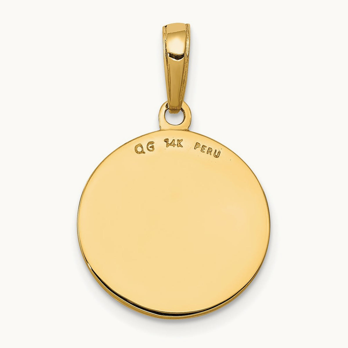 Saint Joseph Medal Charm, 14K