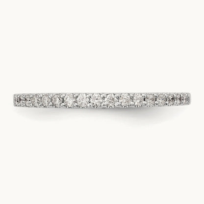 Diamond Band, 14K White Gold