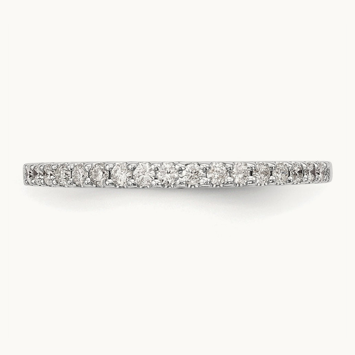 Diamond Band, 14K White Gold