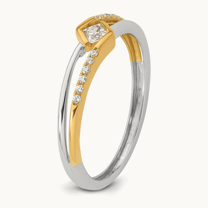 Complete Diamond Promise Ring — photo set