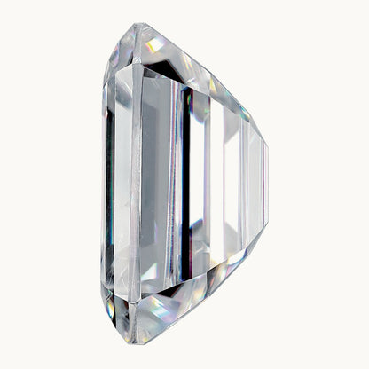 7x5mm Emerald Cut Pure Light D-E-F Moissanite