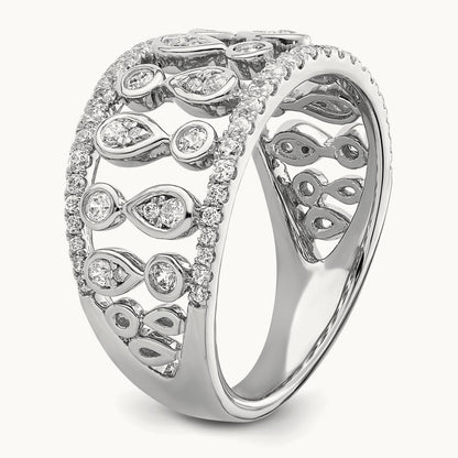Fashion Ring, 0.75 ct tw Lab-Grown Diamond