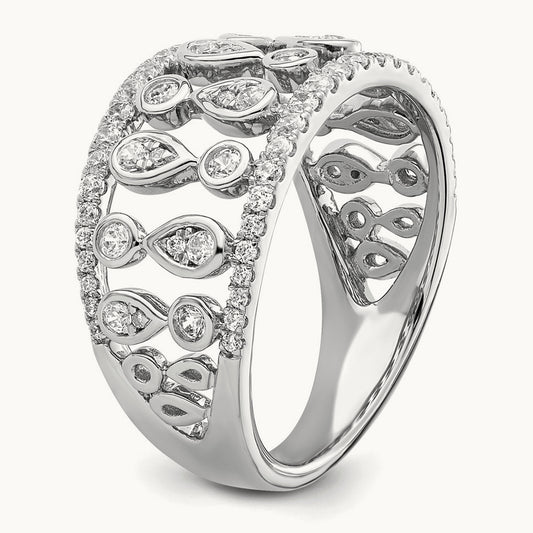 Fashion Ring, 0.75 ct tw Lab-Grown Diamond
