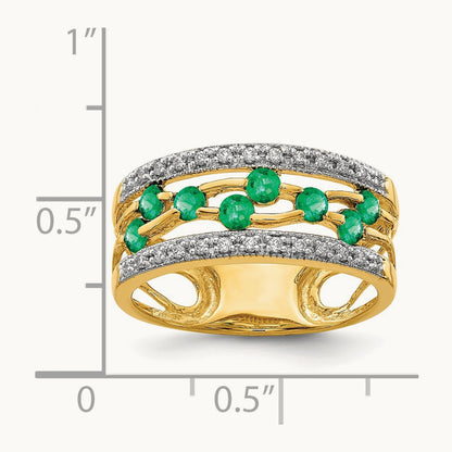 Emerald and Diamond Ring — photo set
