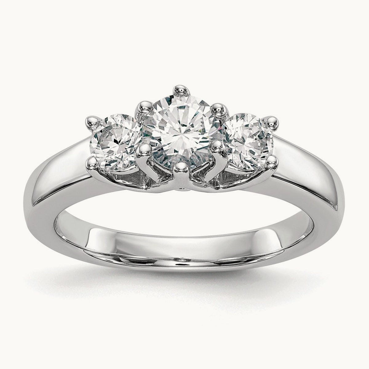 3-Stone Engagement Ring Mounting