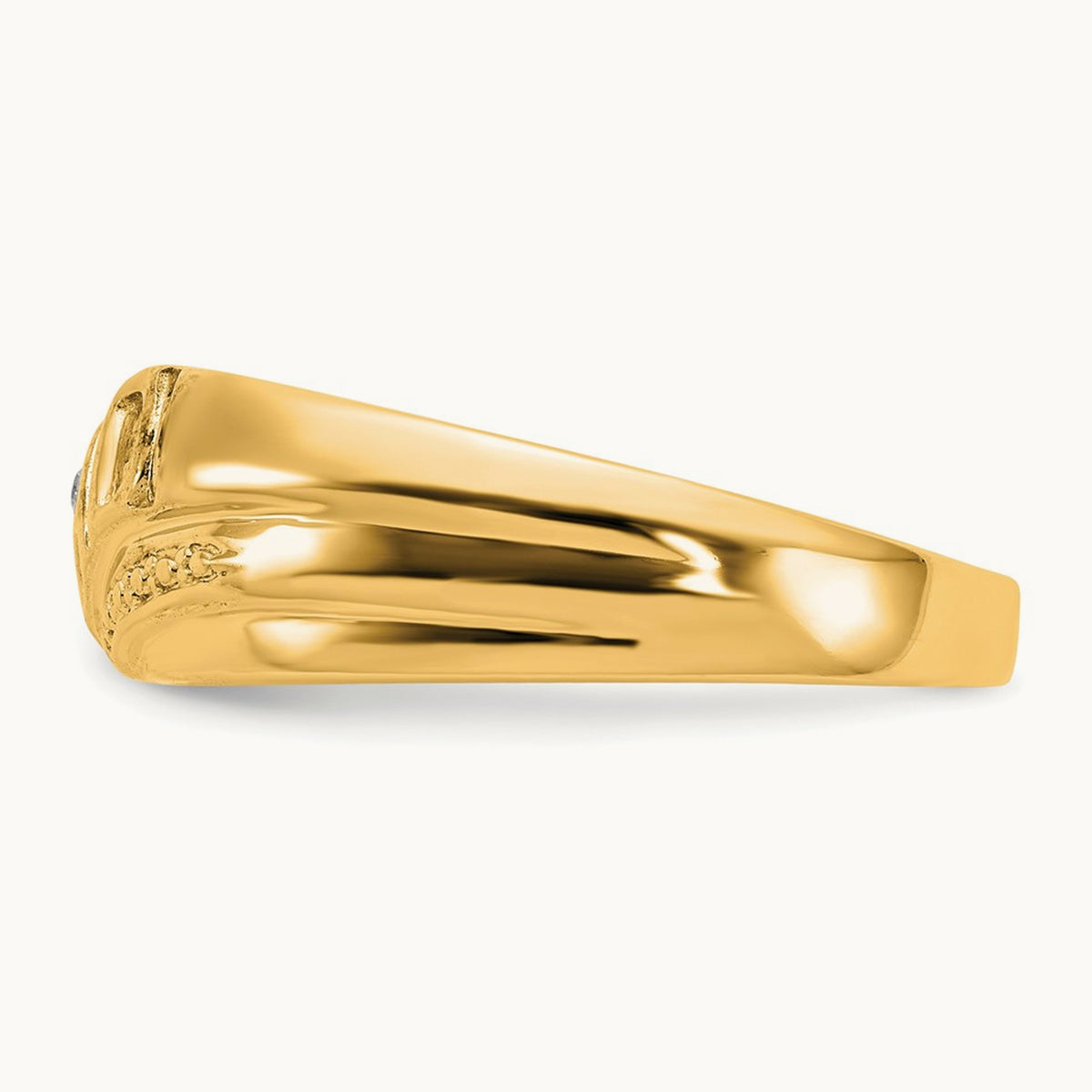 AA Diamond men's ring, 14K