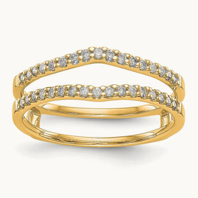 Diamond Guard, 14K Gold — 14K Yellow Gold