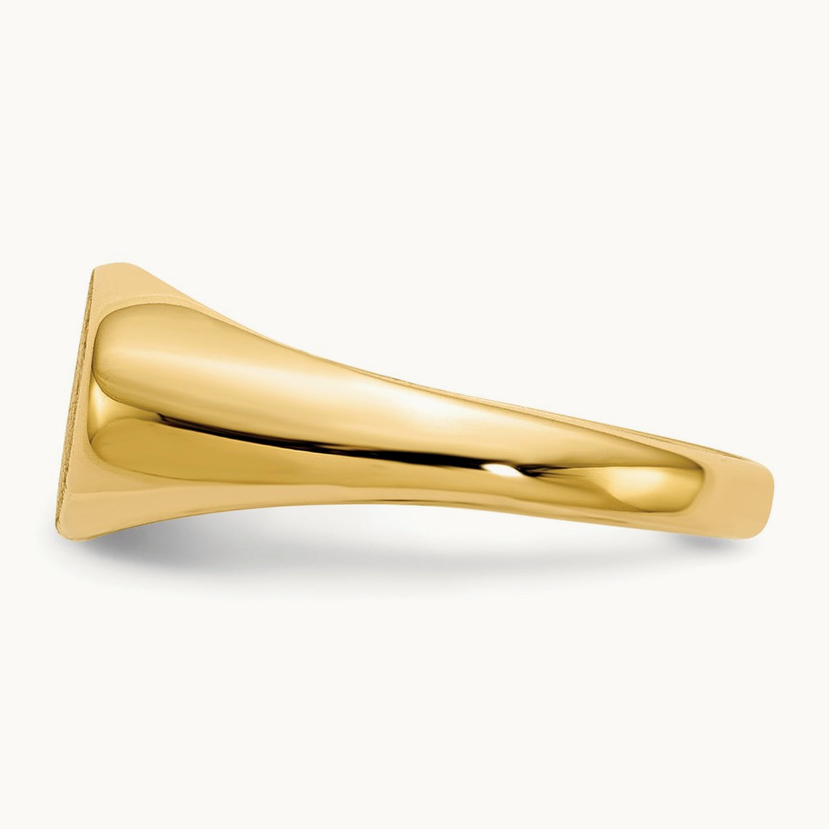 Open Back Child's Signet Ring — photo set