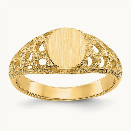 Signet Ring, 14K