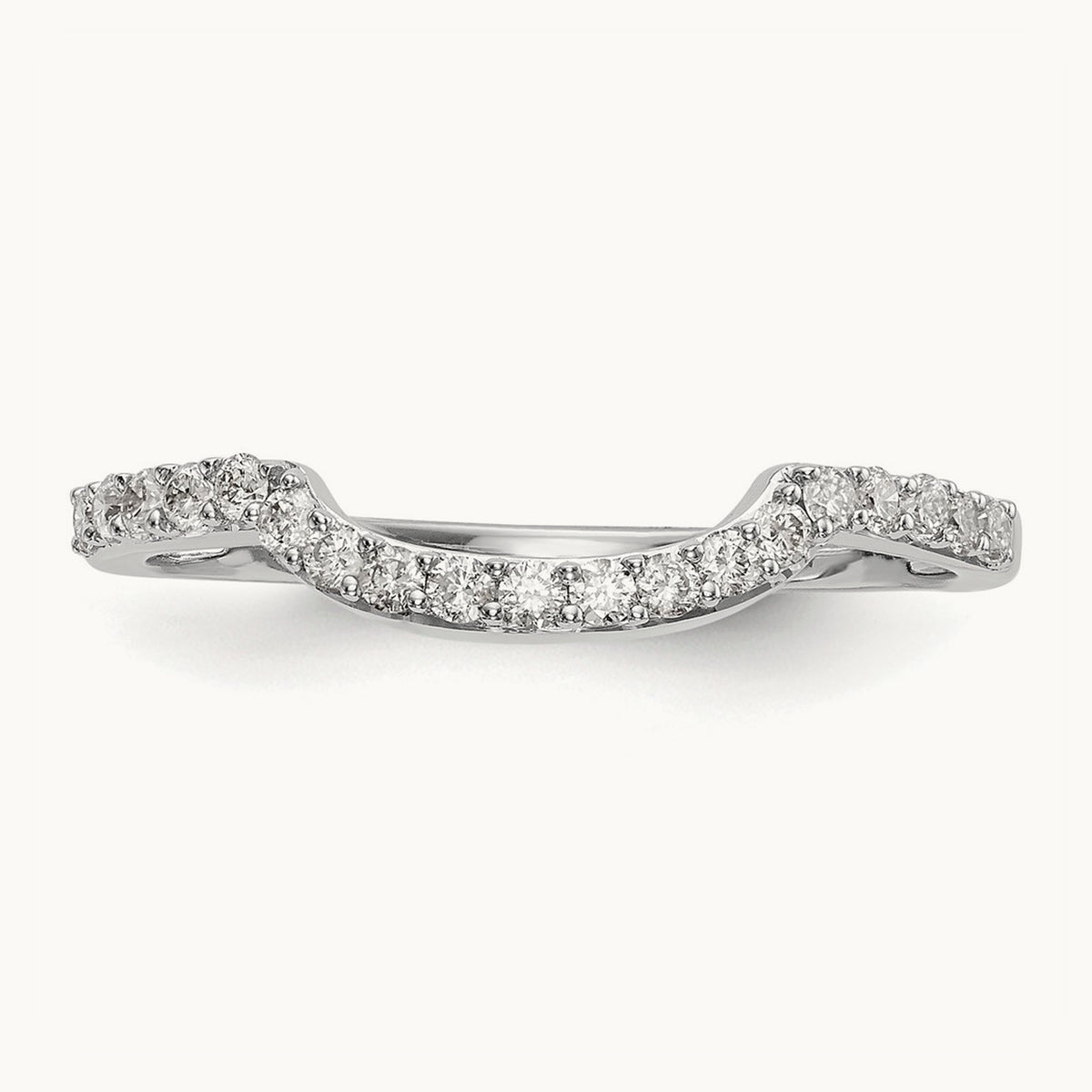 Diamond Band, 14K White Gold