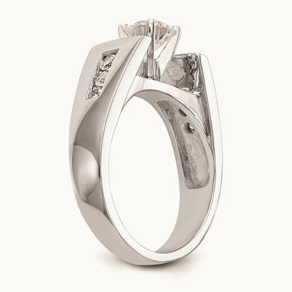 Peg Set Engagement Ring Mounting