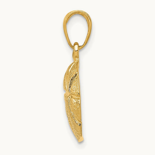Basketball Pendant, 14K
