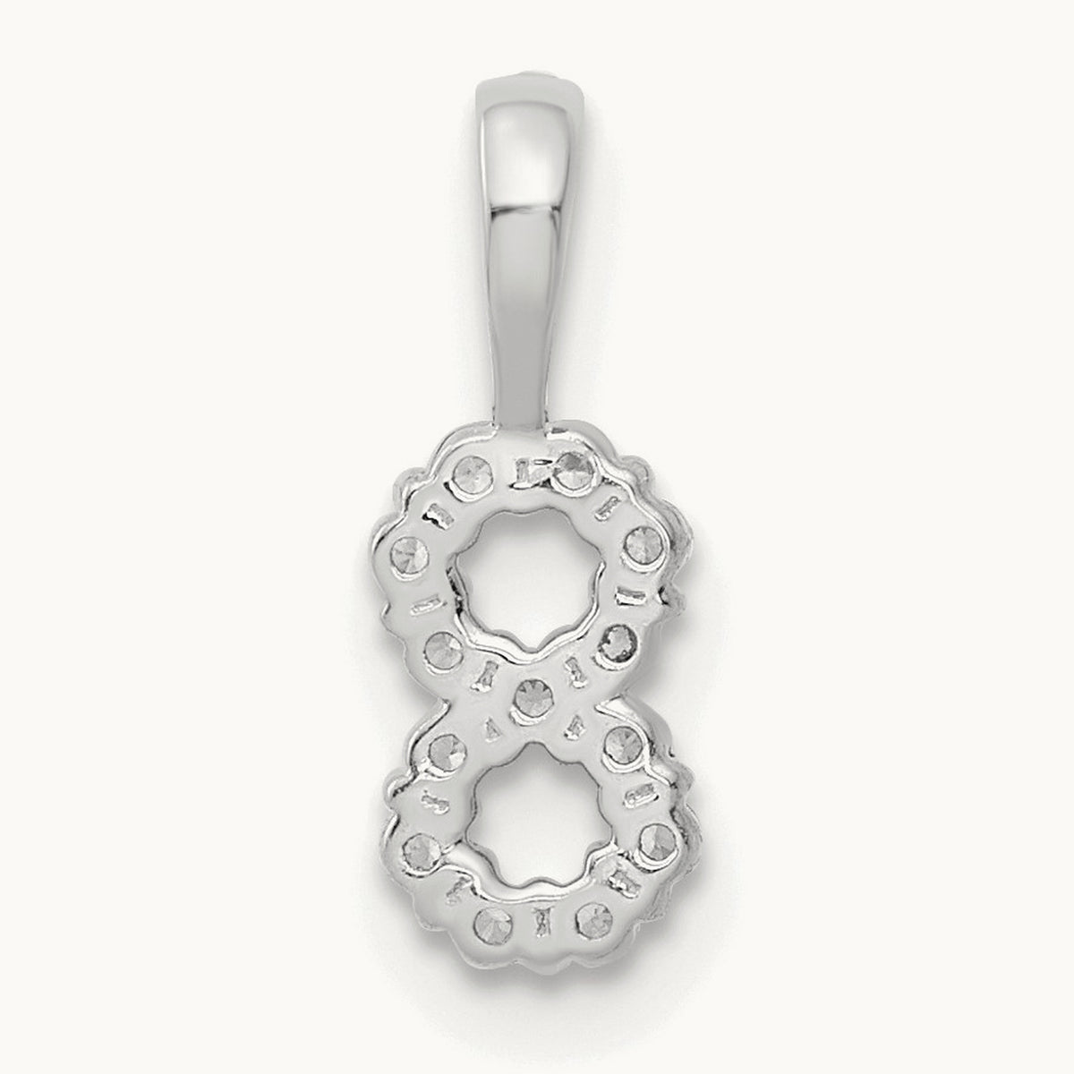 Diamond Number 8 Pendant — photo set