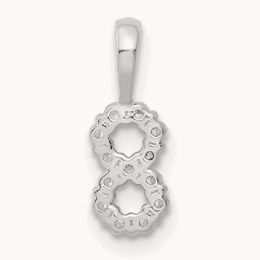 Diamond Number 8 Pendant — photo set