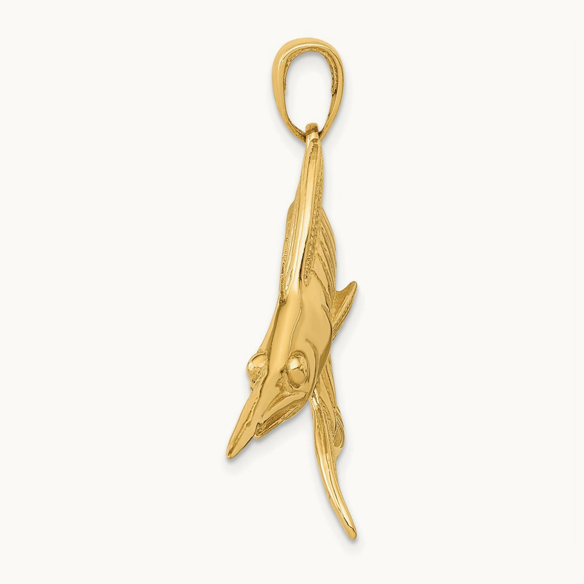 Marlin Pendant, 14K