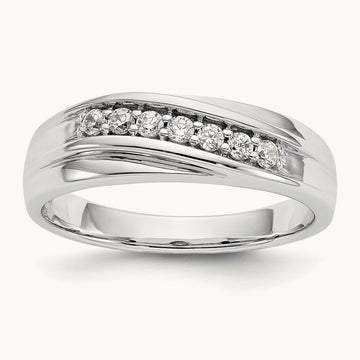 Men's Ring, 0.25 ct tw Lab-Grown Diamond