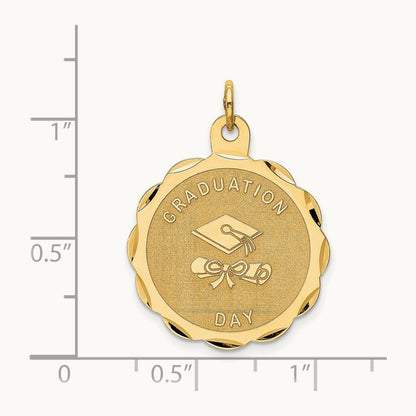 GRADUATION DAY with Diploma Charm, 14K